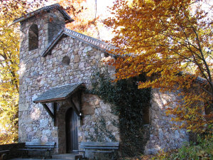 Kapelle der Burgruine Rottenburg